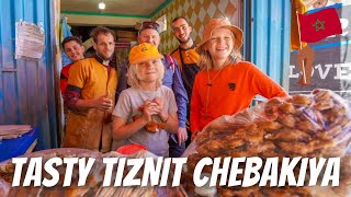 TASTY TIZNIT AND CHEBAKIYA: We are back in Tiznit retracing our steps!