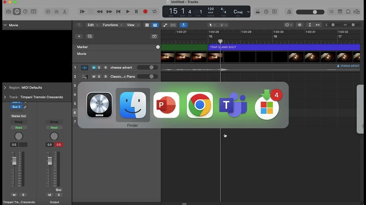 Adding Sound Effects to Hit Points (dragging and trimming audio files