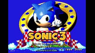 SONIC 3 INTRO SEGA GENESIS