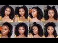 8 CURLY (WIG) HAIRSTYLES ft. LuxeLabelCo