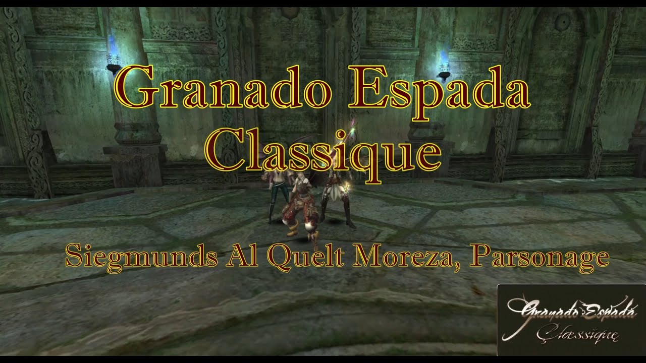 Granado Espada Classique Siegmunds Al Quelt Moreza, Parsonage