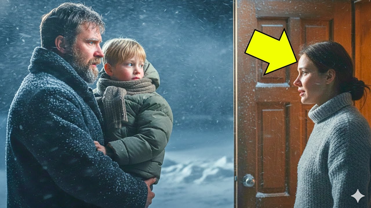 Одинокий отец попросил убежища у незнакомки во время бури, и его жизнь изменилась...