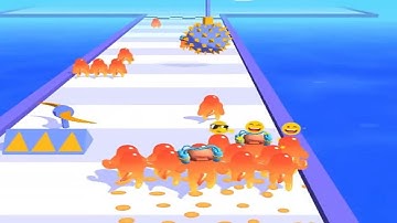 Jelly Runner 3D Video walk-through part 3 level 7 - New video, Android, iOS #shorts