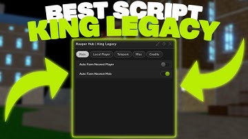 The *BEST* Kings Legacy Script 👑 | Autofarm, Teleports + No Ban!