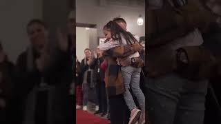 Inmate reunites with his child for Christmas #jesusshorts #reunification #jesus #church #bible