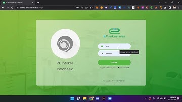 Video Demo Website E-Puskesmas