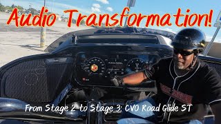 Stage 3 Audio Upgrade on My 2024 CVO Road Glide ST – Full Install + Sound Test!