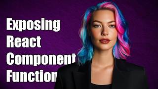 Exposing function of a React component