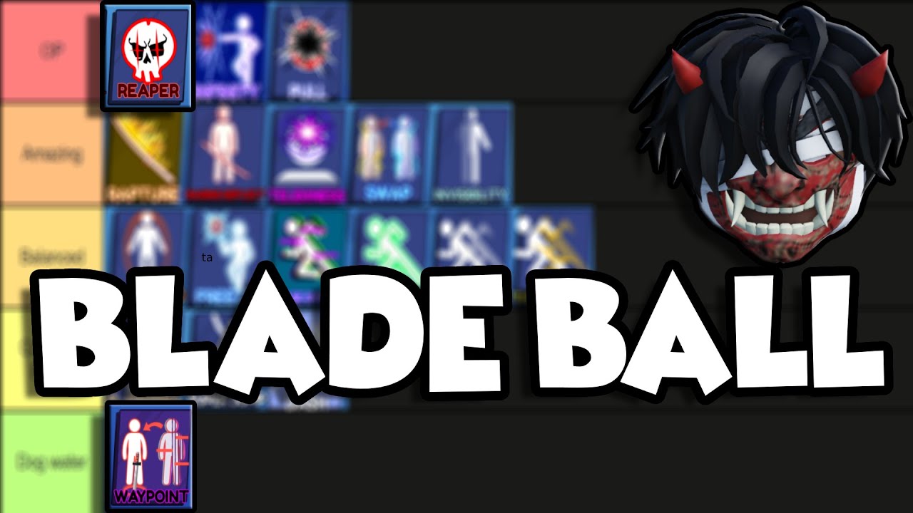 Roblox Blade Ball Ability Tier List r Domain Version