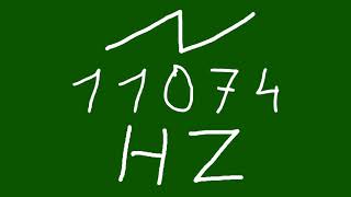 11074 hz saw