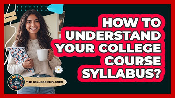 How To Understand Your College Course Syllabus?
