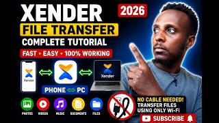 Xendrer Tutorial 2026 Transfer Between Phone and PC screenshot 2