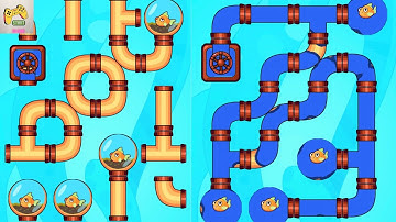 Save the Fish Challenge | Pull The Pin | Best Mobile Puzzle Game 2025 🔥 | Ios android Gameplay 01