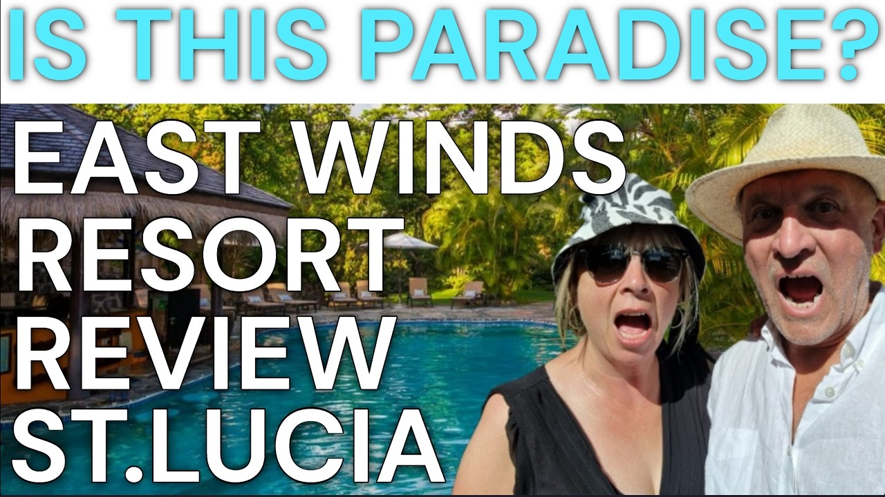 Обзор роскошного курорта East Winds All-Inclusive, отеля и сада на Сент-Люсии: Прогулка со мной (...