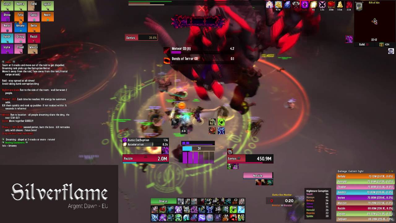 Xavius Heroic - Silverflame - Argent Dawn EU