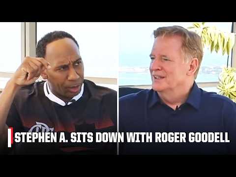 Stephen A. presses Roger Goodell on the NFL’s biggest issues while in Brazil 🏈 | NFL on ESPN