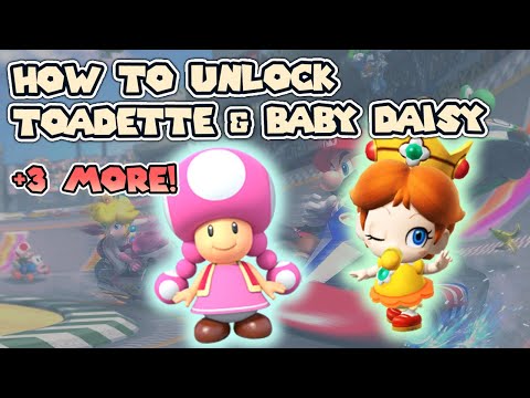 How To Unlock Toadette & Baby Daisy in Mario Kart Wii! (Plus 3 More)