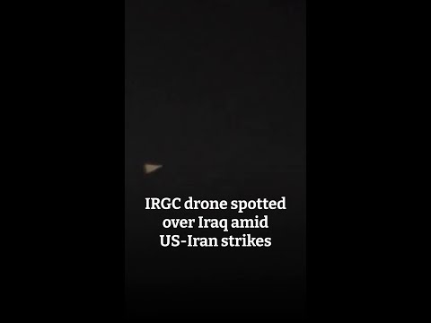 IRGC drone spotted over Iraq amid US-Iran strikes