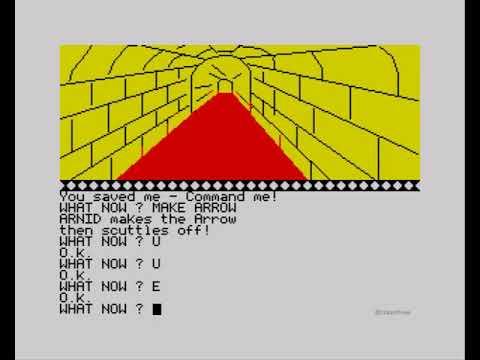 Arrow of Death Part 2 Walkthrough, ZX Spectrum