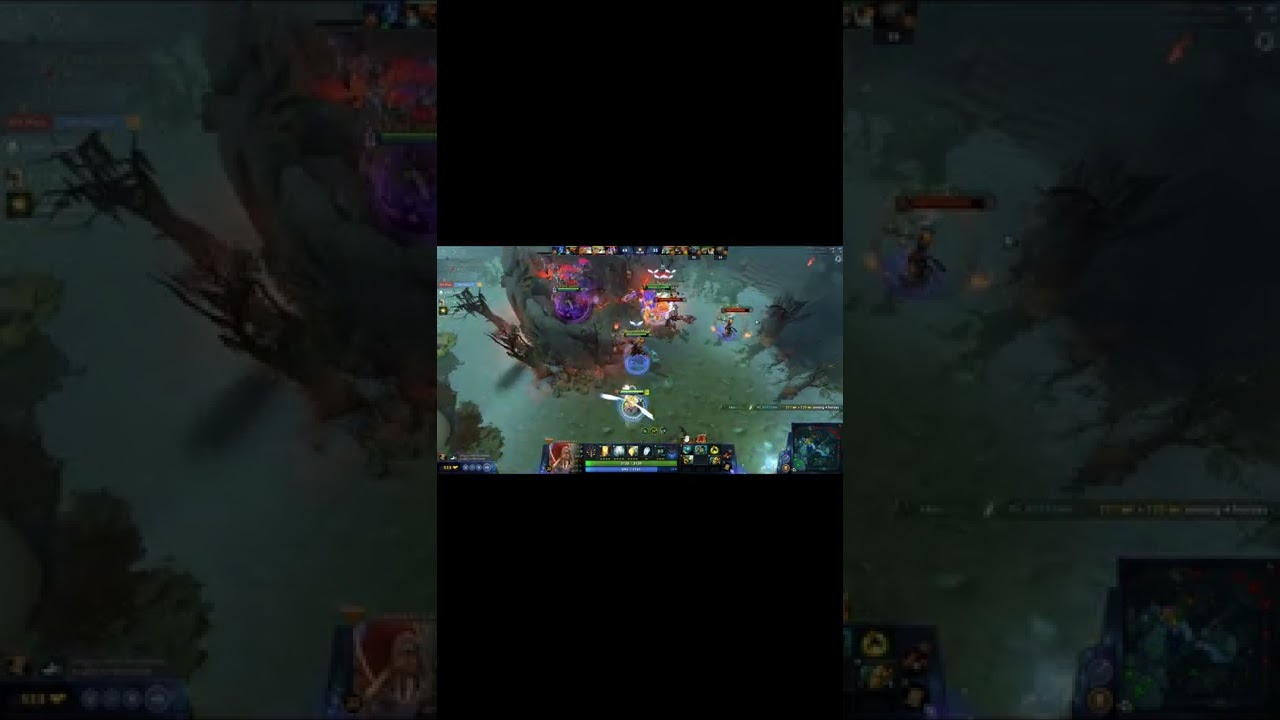 Dota 2 - Epic Roshan Team Fight