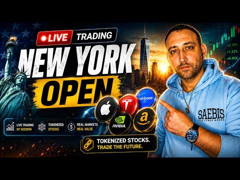Trading New York Open -  Tokenized Stocks - ORB&R Strategie - PanchoPasha 22.06.2026