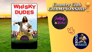 CCC Tournament of Champions FINAL The Dudes VS Whisky Business