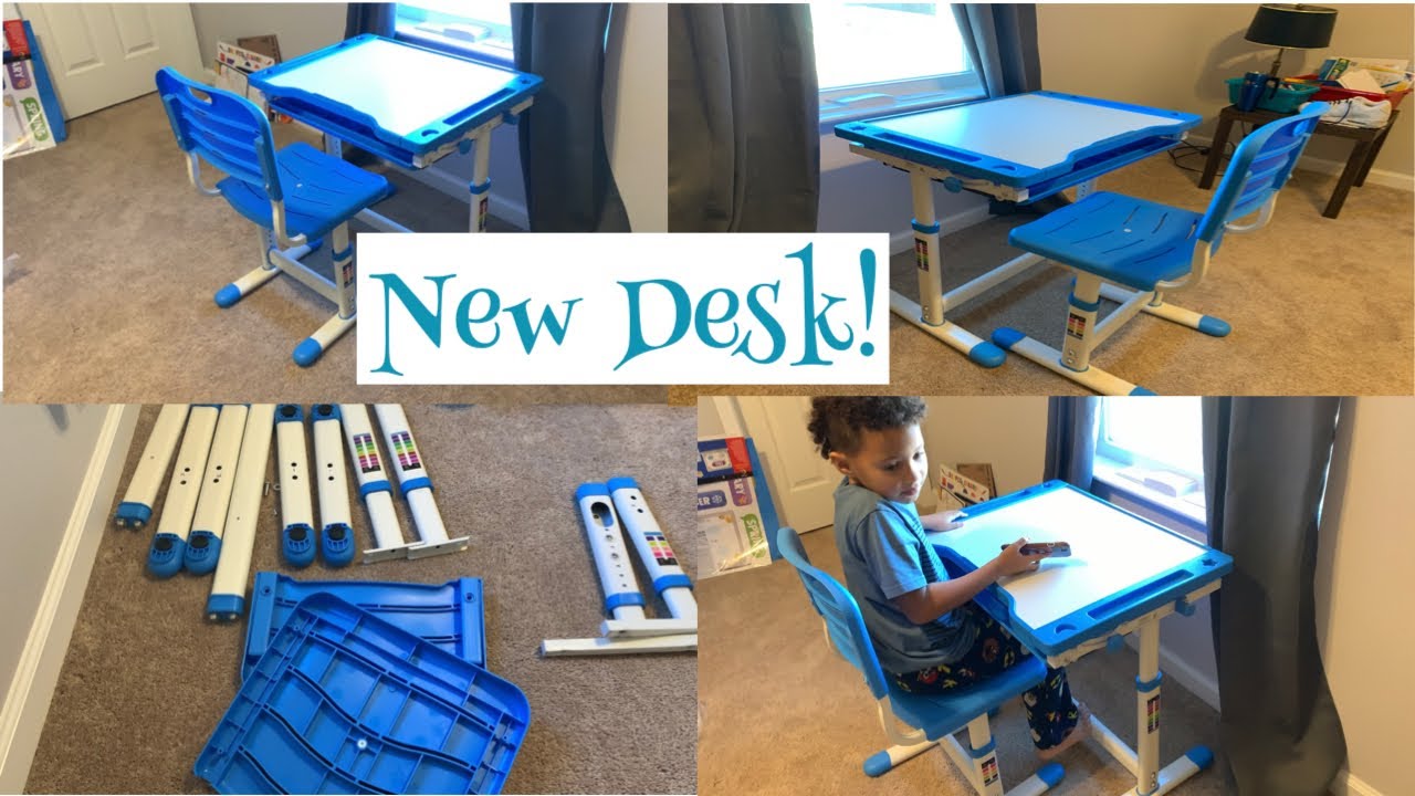 AUTISM THE BEST HOMESCHOOL DESK! GETTING READY FOR ELEARNING