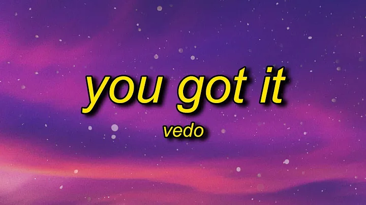 [1 HOUR] VEDO - You Got It (Lyrics)  it's time to boss up fix your credit girl get at it