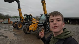 Démonstration Chargeuse JCB TM320S !!!