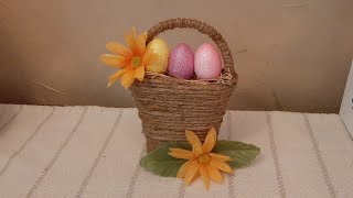TEXAS GIRL DiYS |EASTER BASKET DIY
