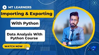 Importing and Exporting Data in Python - Tutorial #2 - Data Analysis with Python Wealth