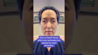Are Symmetric Faces More Attractive? The Truth! #shorts  #plasticsurgeon