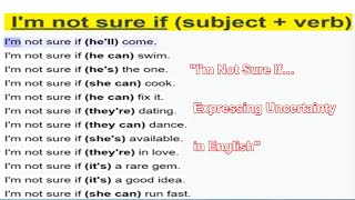 Famous I'm Not Sure If… | Expressing Uncertainty in English Net Worth