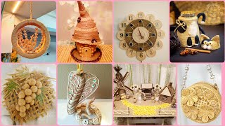 Most Precious 💕 Jute Craft Decorations Ideas Recycled Old Items