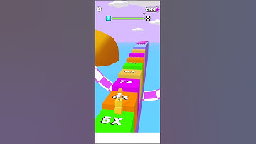 Cube Surfer! Gameplay(Android,iOS)  #Shorts