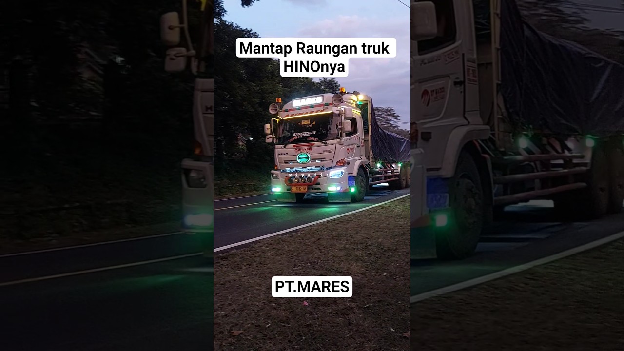 mantap Raungan tronton Hino muatan berat #hino500