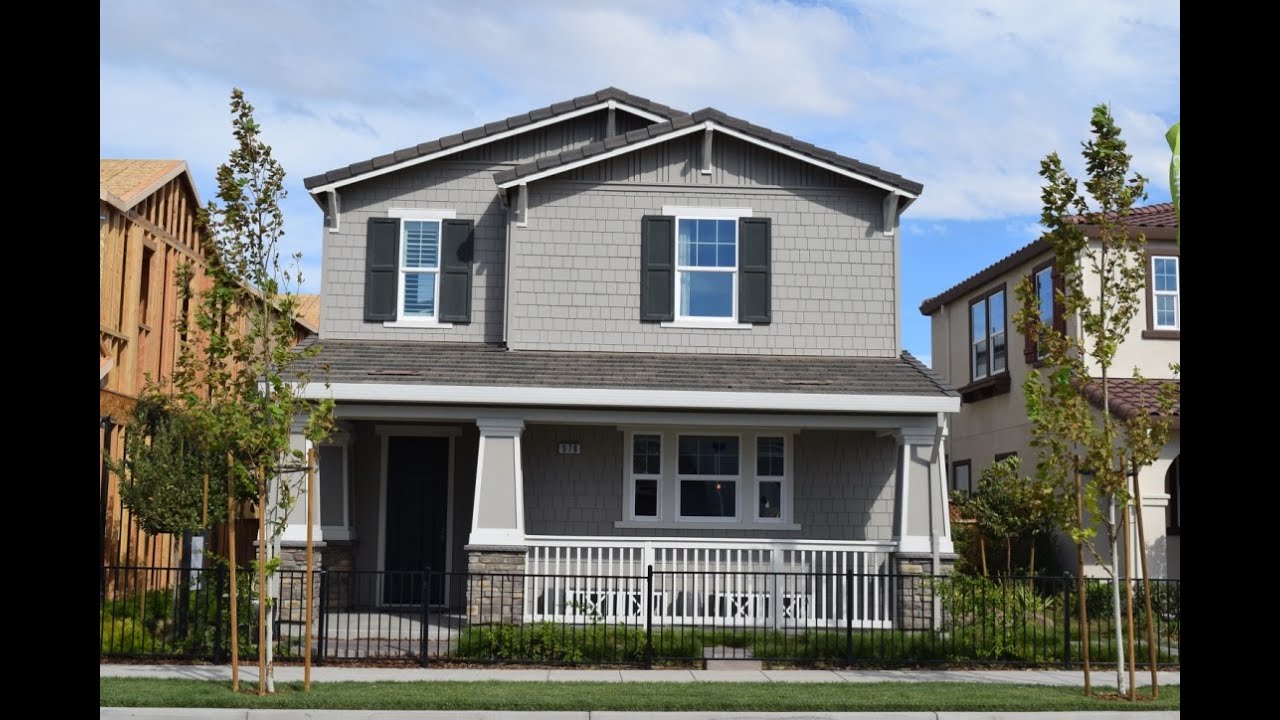 Mountain House CA Signature Homes Edgemere Model Tour YouTube