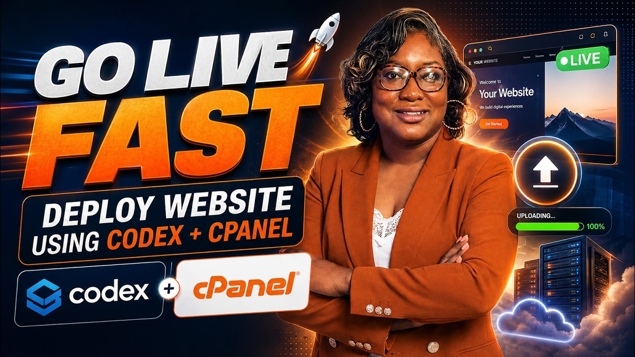 Getting Your Codex Site Live | Step-by-Step Server Upload - YouTube