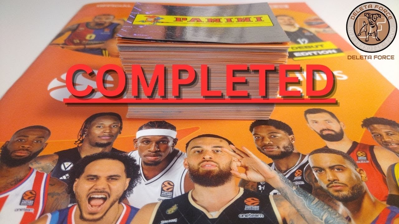 EUROLEAGUE PANINI 2024/2025 - PREGLED ALBUMA FINAL