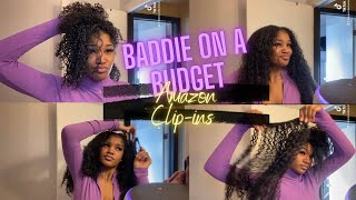 Amazon Clip-ins | BADDIE ON A BUDGET💋