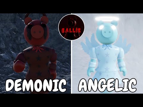 How To Get "HEAVENLY HELL" Badge + CALLIE Morph In Piggy Skins Reanimated!