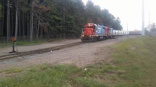 GTW 4924 GP38-2 does yard Switching@Wausau, WI