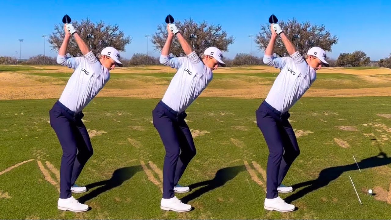 WILL ZALATORIS GOLF SWING SLOW MOTION YouTube