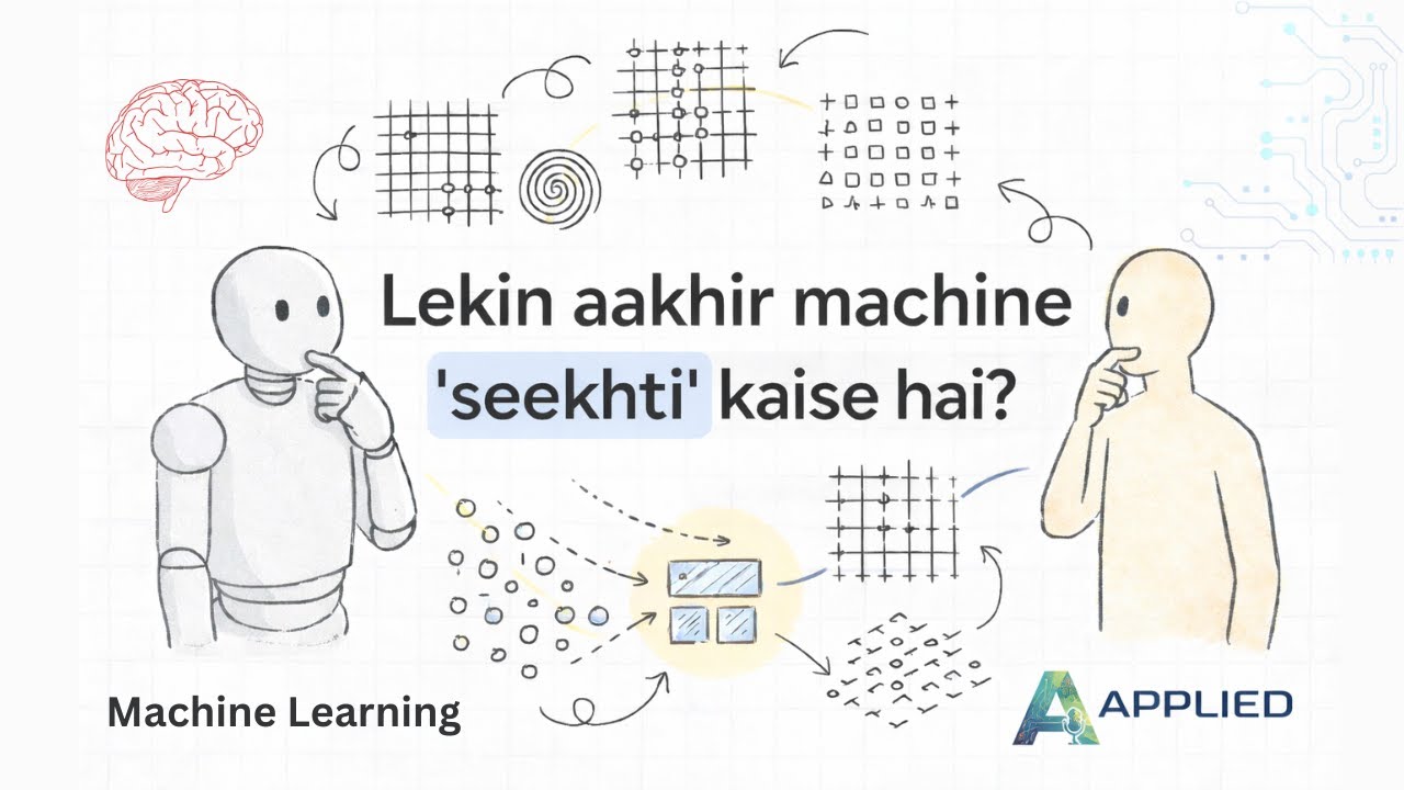 Machine Learning kya hota hai? AI aur ML mein difference | Simple Hindi ...