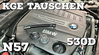 BMW N57 530d KGE tauschen / Membran und Rohr ersetzen
