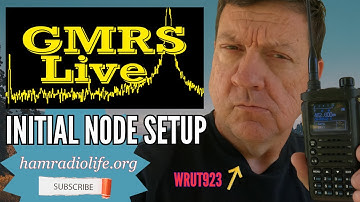 GMRSLive Initial Setup on Raspberry Pi