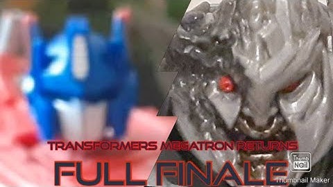 TRANSFORMERS Megatron Returns Full FINALE (Stop motion)