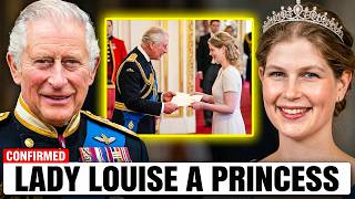 Lady Louise Windsor FINALLY Accepts HRH Title Becomes a Princess After King Charles’ Big Announce