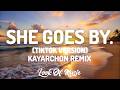 She Goes By KayArchon Remix Lyrics Tiktok Trending Remix 
