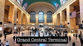 Grand Central Terminal Tour | (4K) Manhattan, New York City 🇺🇸